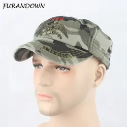 FURANDOWN 2017 новая модная камуфляжная бейсболка s Мужская армейская кепка хлопок Snapback шляпы