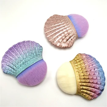 

2020 shell foundation blush brush beauty makeup tools portable multifunctional makeup brushes wholesale