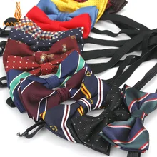 Стиль; Детский галстук-бабочка в горошек; галстук-бабочка из полиэстера для маленьких детей; классический галстук-бабочка в полоску для питомцев; галстук-бабочка в полоску; галстук-бабочка с рисунком лося; велосипедные Галстуки