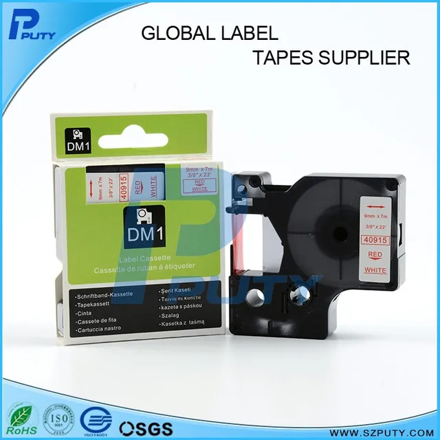 Special Price 9mm compatible DYMO D1 label tape 40915 for dymo labelmanager label printers Special Price 9mm compatible DYMO D1 label tape 40915 for dymo labelmanager label printers