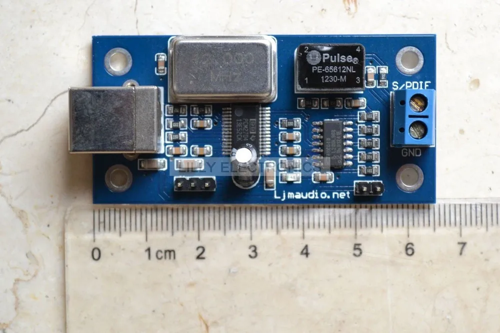 PCM2704 USB к S/PDIF USB звуковая карта поддержка аналогового выхода Цифровой spdif выход