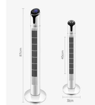 

Electric tower fan family leaf less fan dormitory use remote control vertical flexible air cooling no leaf