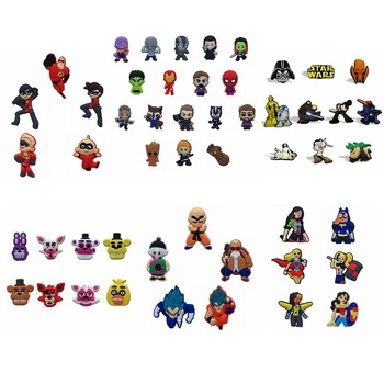 

100pcs/set Avengers Dragon Ball The Incredibles Magnet Sticker Magnetic Fridge Magnet Sticker Blackboard Stickers Gift