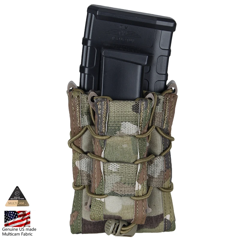 

TMC Double TC Magazine Pouch Airsoft Mag Pouch Military Bag MOLLE Camouflage Combat Gear TMC1983 Multicam BK OD