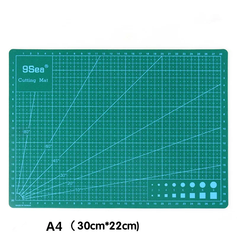 

High quality and durable Cutting Mat DIY TOOL A4 Pvc Rectangle Grid Lines Fabric Leather Paper Craft