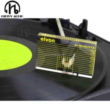 LP азимут линейка черная резинка рекордный уровень VTA баланс черная резинка Поющая рука