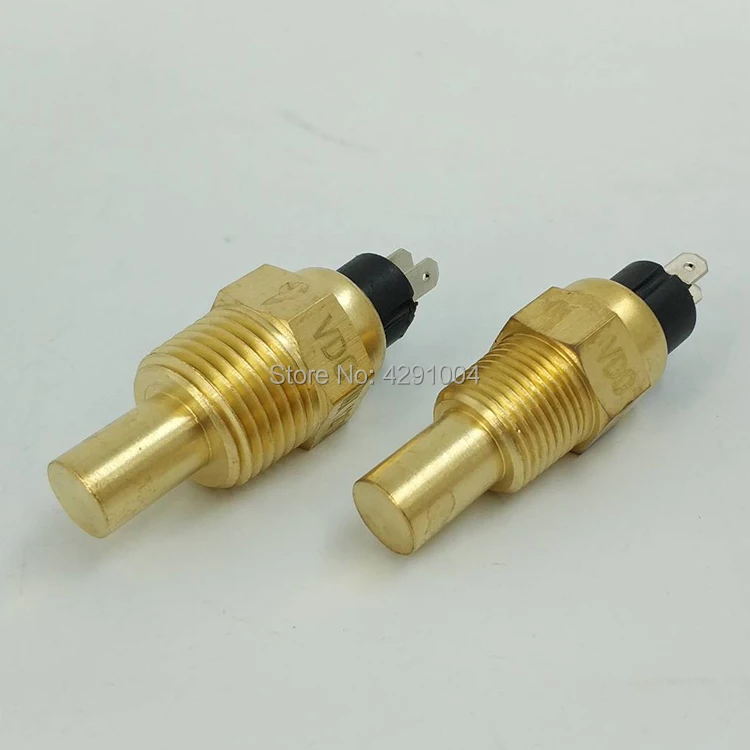 

1/2 NPT Water Temperature Sensor 21MM 120 for VDO Oil Water Gauge Used to Diesel Generator Set