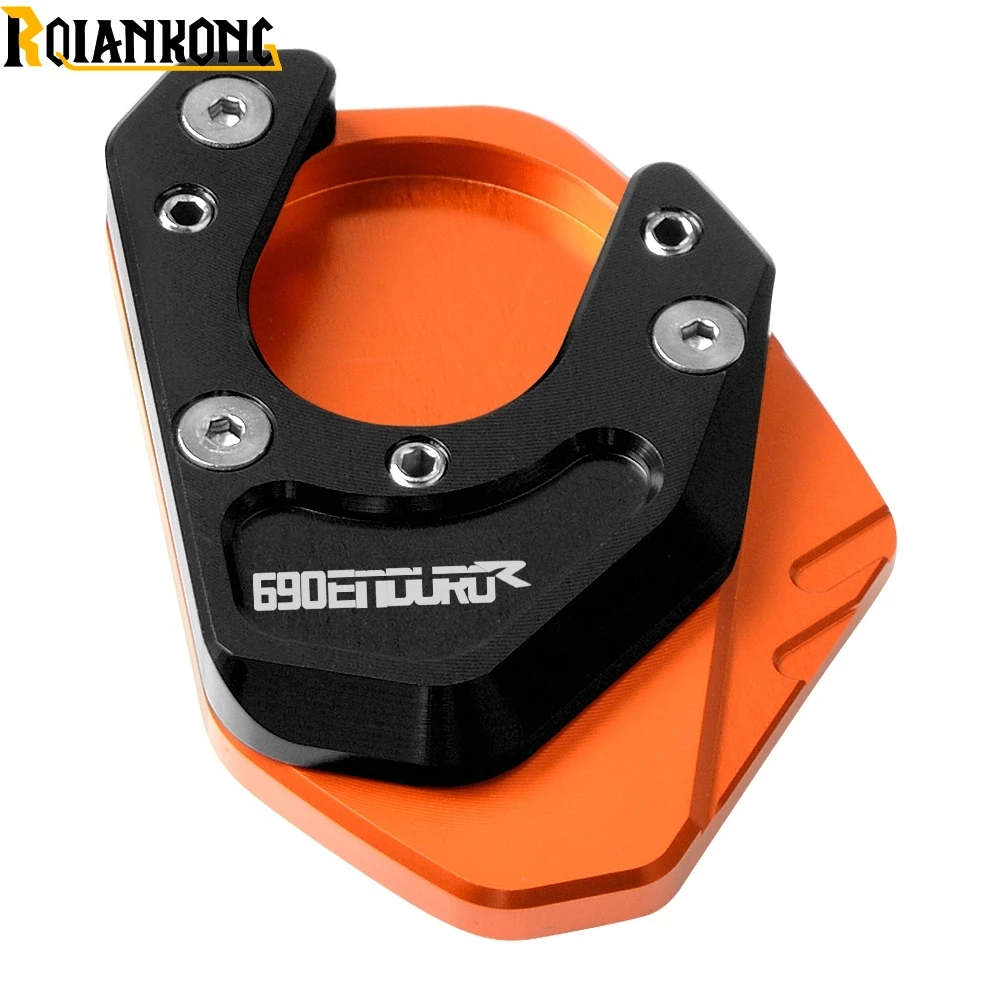 Motorcycle accessories stand Side stand extend Kickstand footrest for