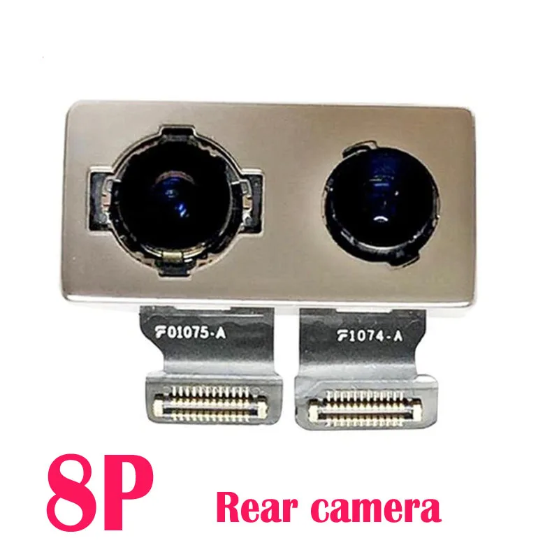 

For iphone 8P,8plus rear camera,bule light very well,working very well,quality very well camera,100% original camera.