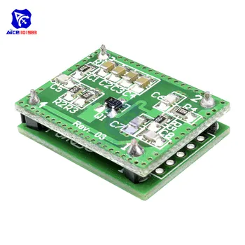 

diymore LV002 8-15M Doppler Radar Microwave Sensor Switch Module DC 6-40V for Yard Occasion Corridor Hallway
