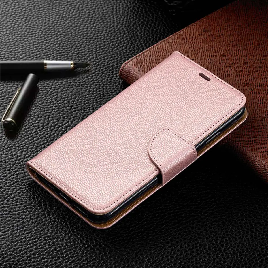 Кожаный чехол книжка для Samsung Galaxy S9 S10 S10e A10 A30 A40 A50 A70 J6 J4 A6 2018 Plus M10 M20 M30|Чехлы-книжки|