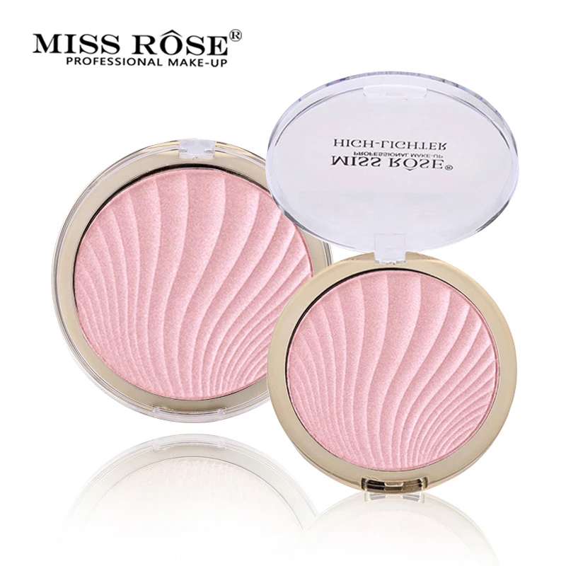 MISS ROSE Shimmer Contour Makeup Highlighter Powder Palette Bronzer