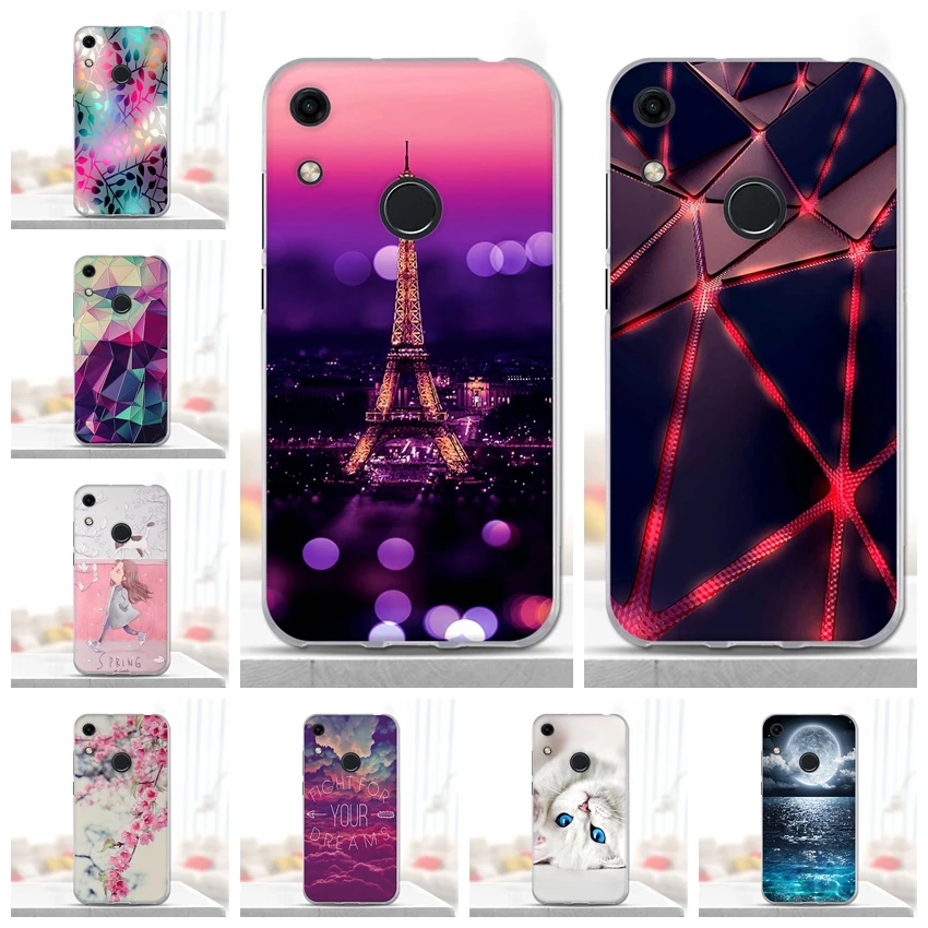 

Case for Huawei Honor 8A Phone Case Cover for Honor 8a Cover Funda Soft Silicone TPU 3d Cute for Coque Huawei Honor 8a Case Capa