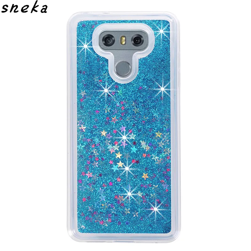 

sFor LG G6 phone case Dynamic Liquid Glitter Sand Quicksand Star Cases Crystal Clear phone Back Cover phone case For LG G6 Case