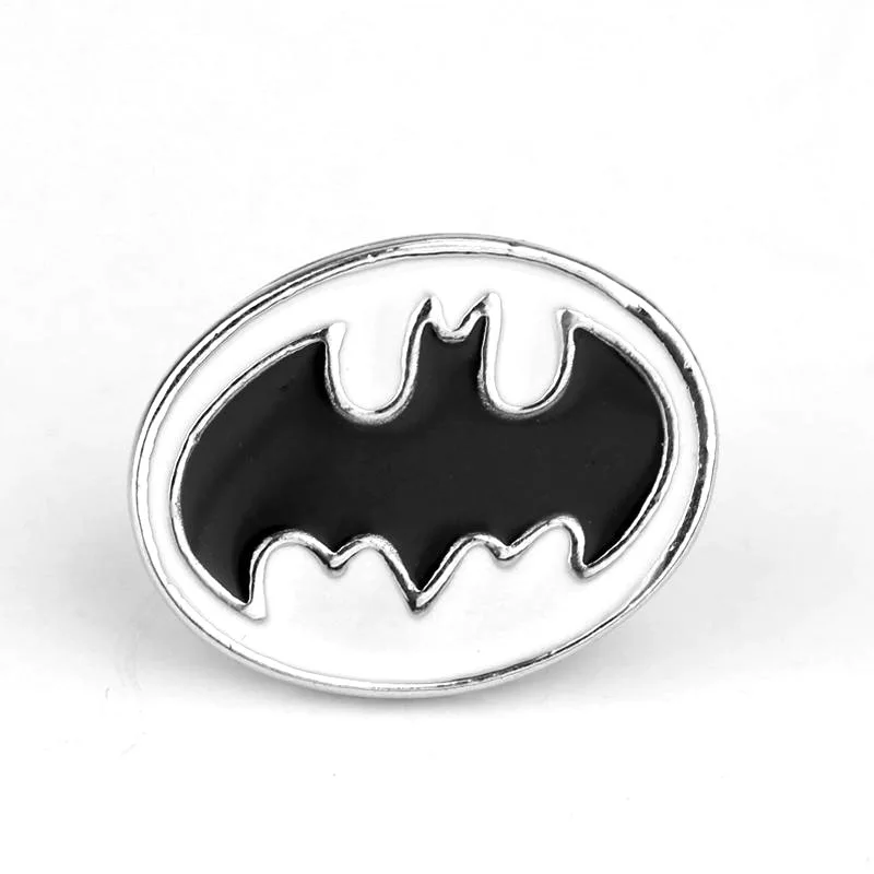 

Batman logo Fashion Brooch Badges Decoration Pins Women Cute Brooches Badge Pin Jewelry cute Unisex gifts