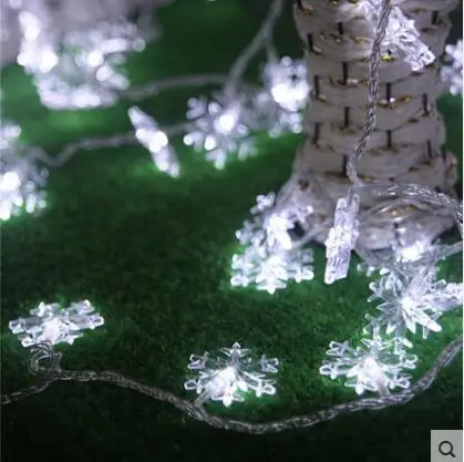 Гирлянда Snowflower светодиодный 10 м|luces de navidad|led cristmasled christmas |