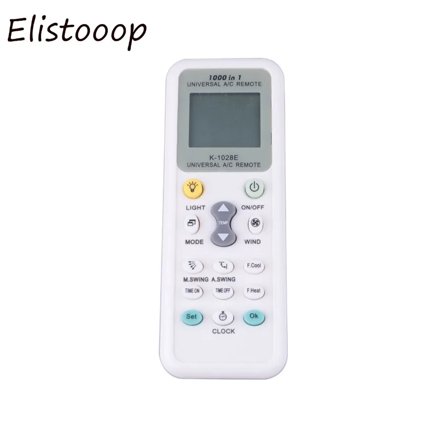 

Elistooop Universal Low Power Consumption 1028E Air Condition 1028E LCD A/C Muli Remote Control Controller