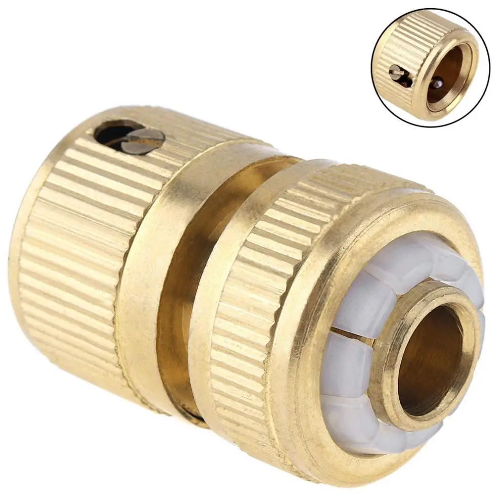 

Copper Threaded Water Pipe Connector with Tube Tap Snap Adaptor Four Interface for Water Gun Water Pipes
