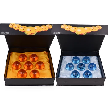 

Anime Dragon Ball Z 7 Stars Balls 3.5CM Figures Toys New In Box DragonBall Crystal PVC Collection Complete Set Retail