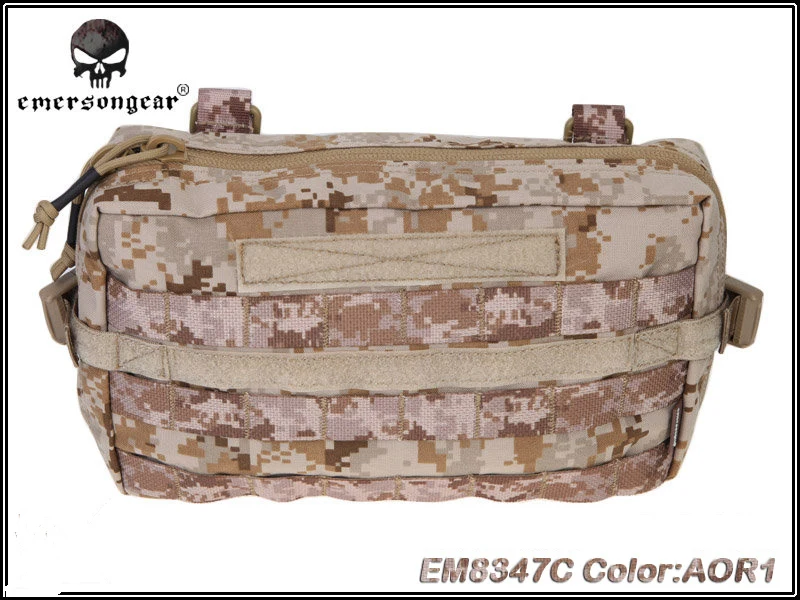 Emerson gear Tactical Fight многофункциональные подсумок Emerson нейлоновая поясная сумка EM8347 Coyote коричневый Мультикам