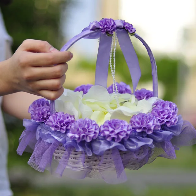 2 pcs wedding baskets