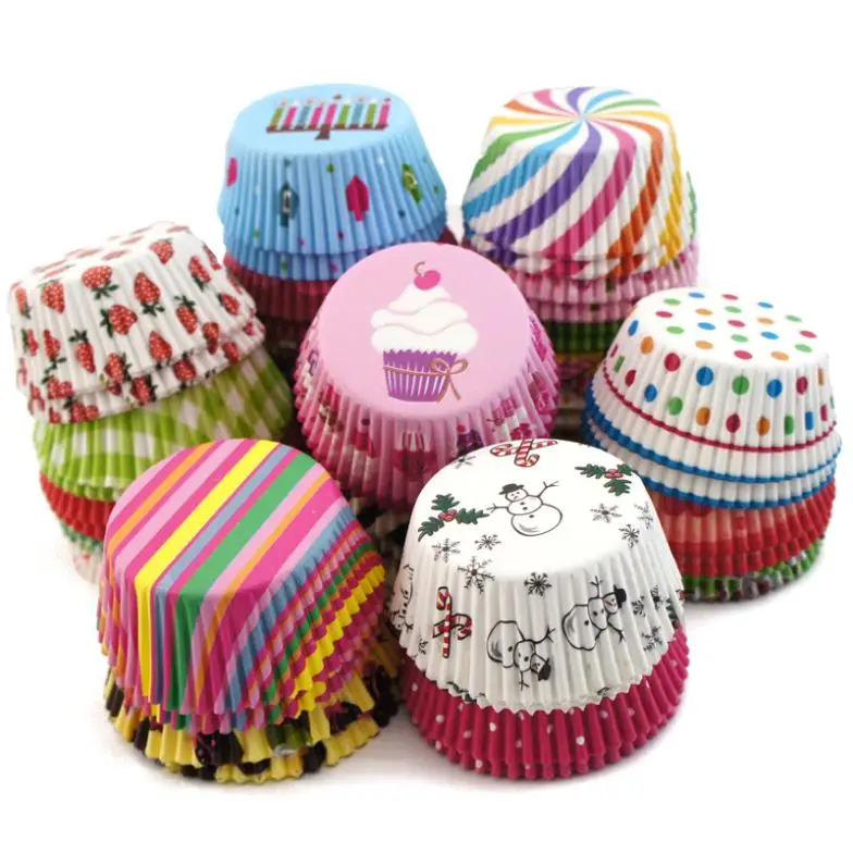 200pcs paper cupcake liners