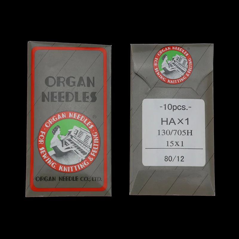 HA*1 Sewing Needles Japan ORGAN House Sewing Machine Needles for SINGER BROTHER size 8,9,10,11,12,14, 16 ,18