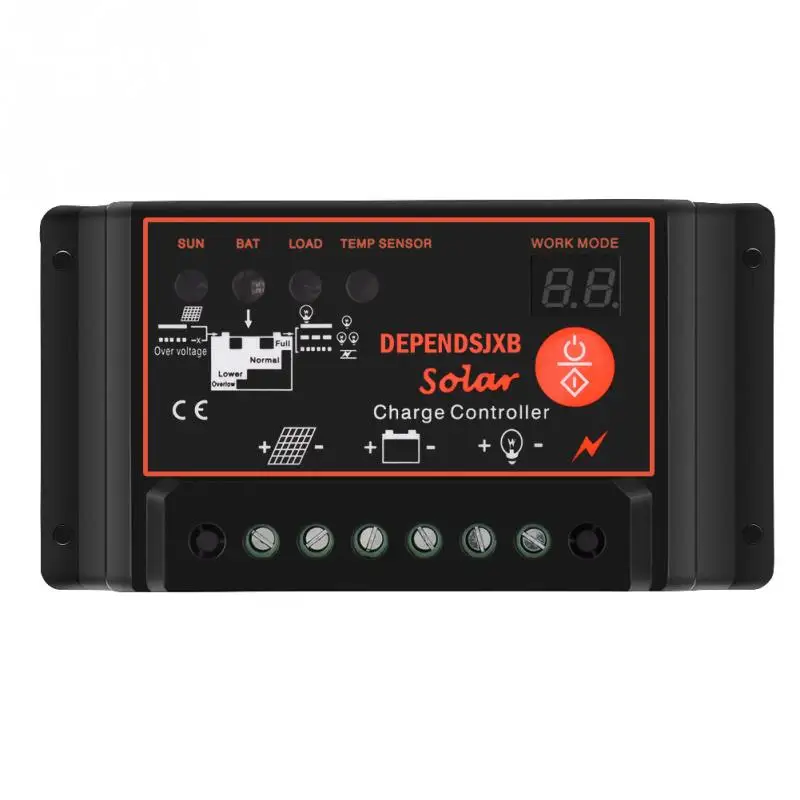 

Photovoltaic Solar Controller For DEPENDSJXB Anti-thunder Protection Waterproof Digital Tube Street Light Solar Charge Controlle
