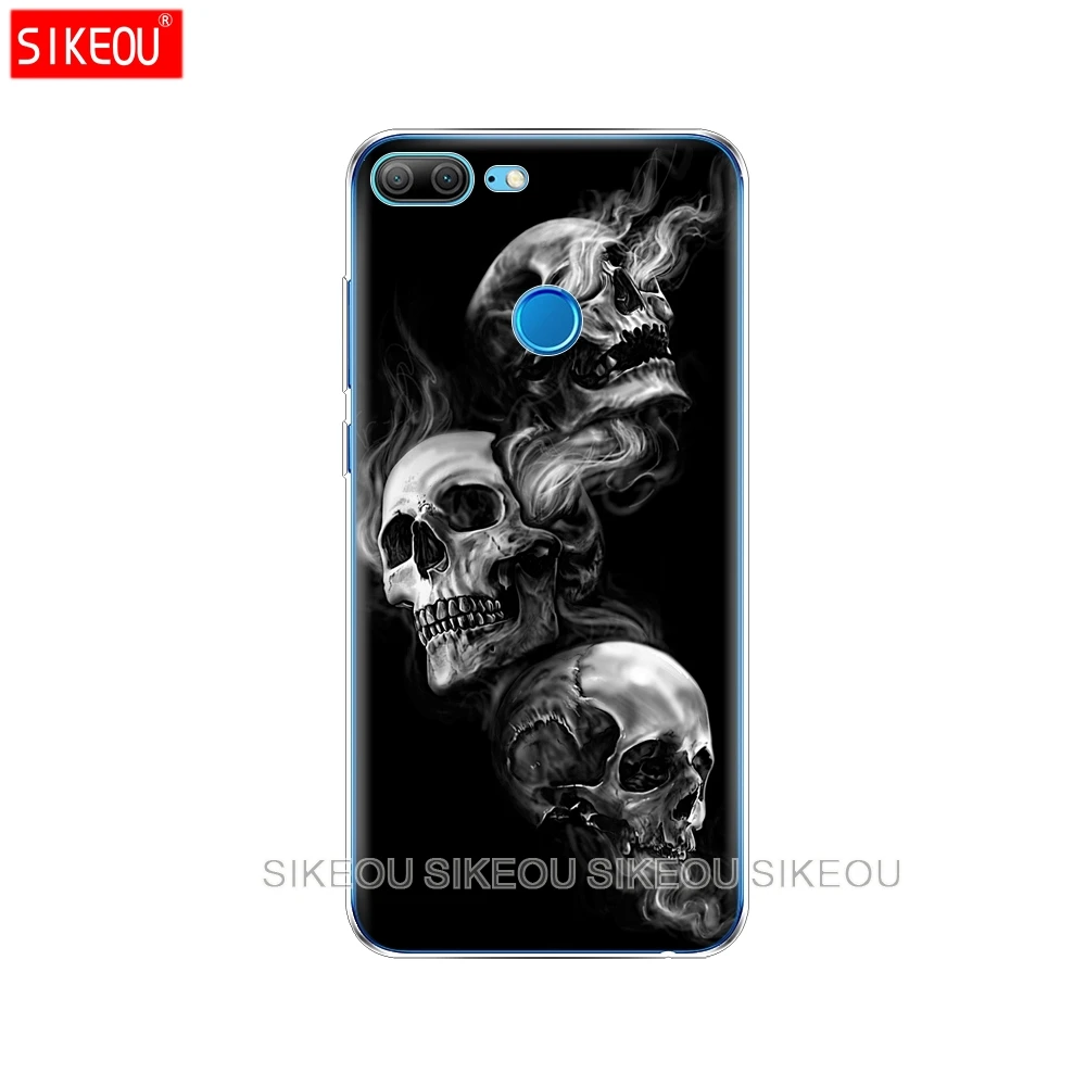 Силиконовый чехол для телефона Huawei Honor 10 V10 3c 4C 5c 5x 4A 6A 6C pro 6X 7X 6 7 8 9 LITE череп скелет
