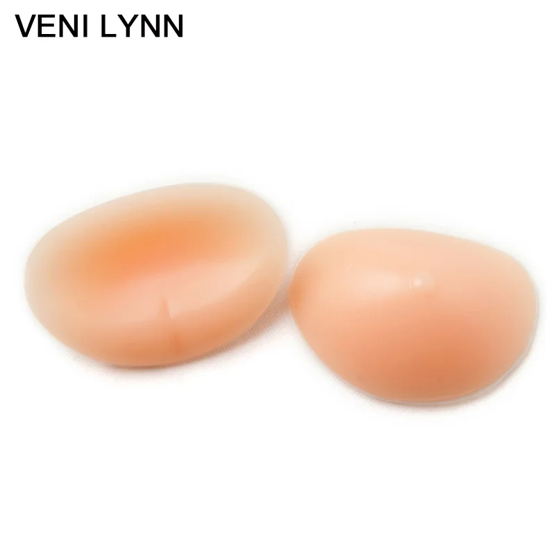 VENI LYNN 265 г/пара мягких силиконовых форм для груди бежевый бюстгальтер вставляется
