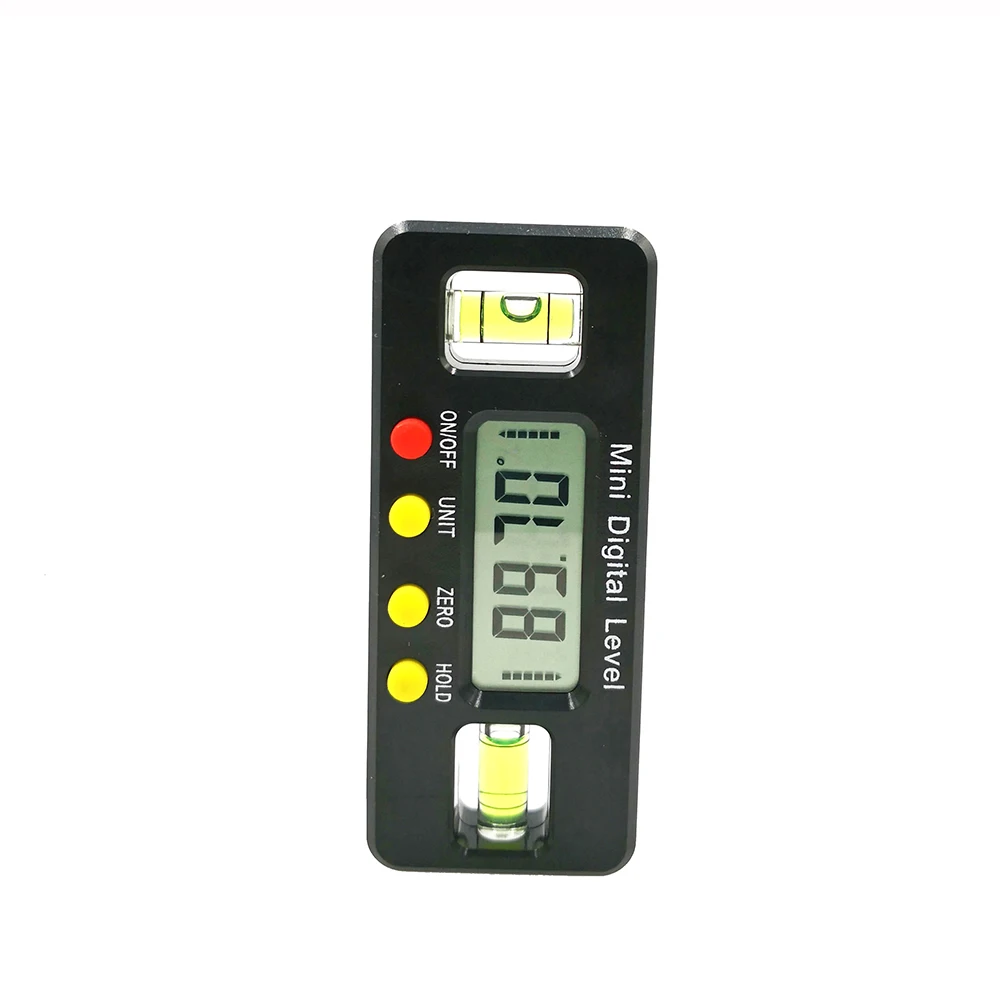 150mm 100mm 360 deg mini digital protractor Angle Finder inclinometer electronic level with magnetic bottom angle measuring tool 4
