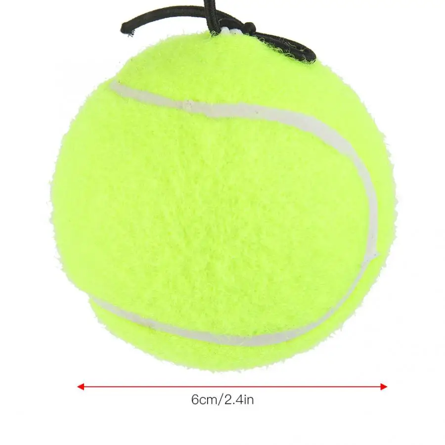 

beach Tennis Balls Tennis Ball Tennis Beginner Training Ball with 4M Elastic Rubber String For Single Practice yellow Tennis