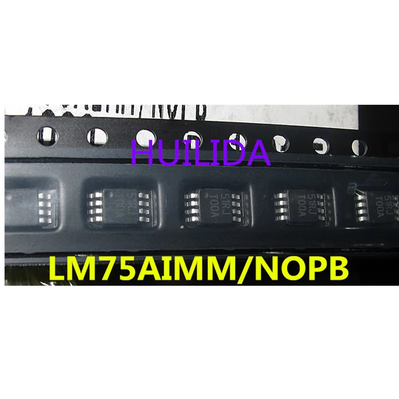 10 шт./лот LM75AIMM/NOPB MSOP8 100% новый оригинал | Электроника