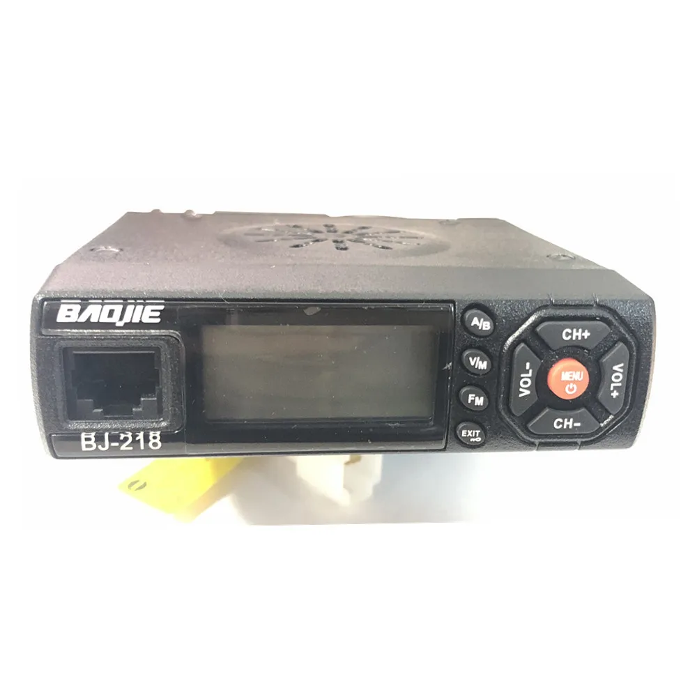 Baojie BJ-218 мини мобильное радио 136-174& 400-480MHz BJ 218 двухдиапазонный двухсторонний приемопередатчик Автомобильная рация CB радио BJ218