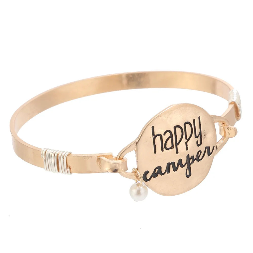 203036-3 HAPPY CAMPER BANGLE (