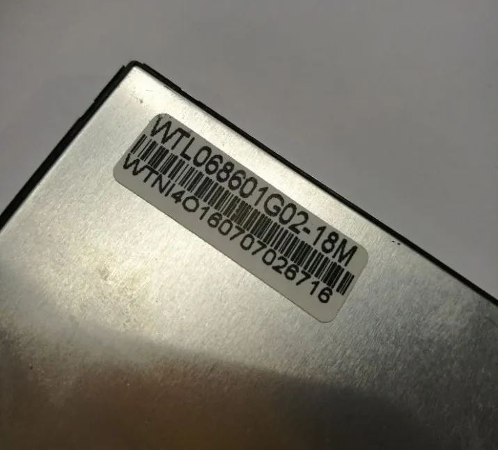 Wtl068601g02 18m wtf0686lg40as1 v5 6 8 дюймовый во время езды в автомобиле турник ЖК дисплей экран