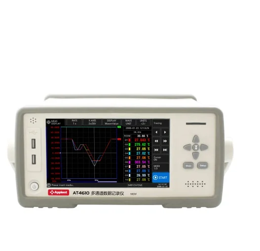 

AT4610 Multi-Channel Temperature Meter RS232C And USB Temperature Data Logger