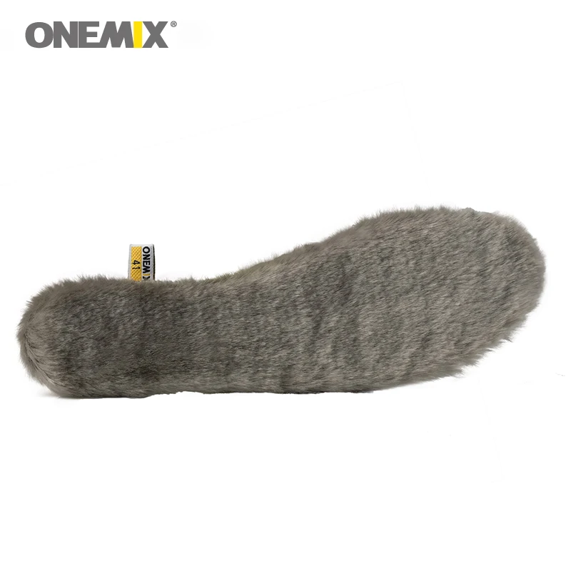 Новые зимние меховые стельки Onemix дезодорирующие для снежных ботинок теплая
