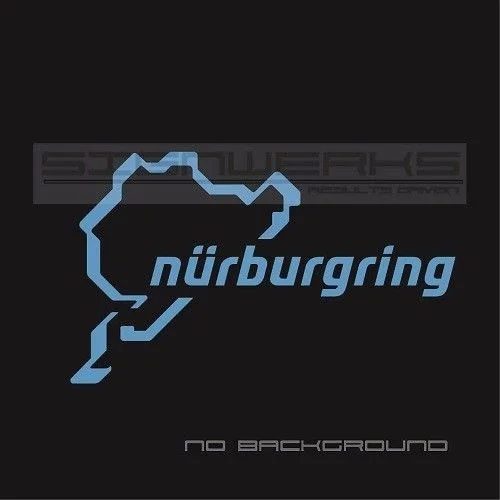 Для 2 шт./пара наклейка для Nurburgring гоночного трека JDM евро цепь Raceway STR пара