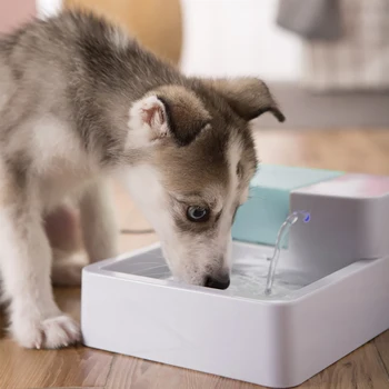 

Automatic Cat Water Fountain 1.8L Electric Water Fountain Dog Cat Pet Drinker Bowl Pet Cat Drinking Fountain Dispenser for Dog