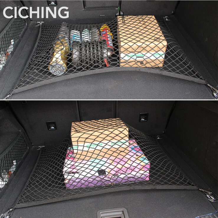 Car Nylon Elastic Net Cargo Trunk Storage For peugeot 407 opel astra h skoda superb seat ibiza kia sportage renault megane 2 | Автомобили
