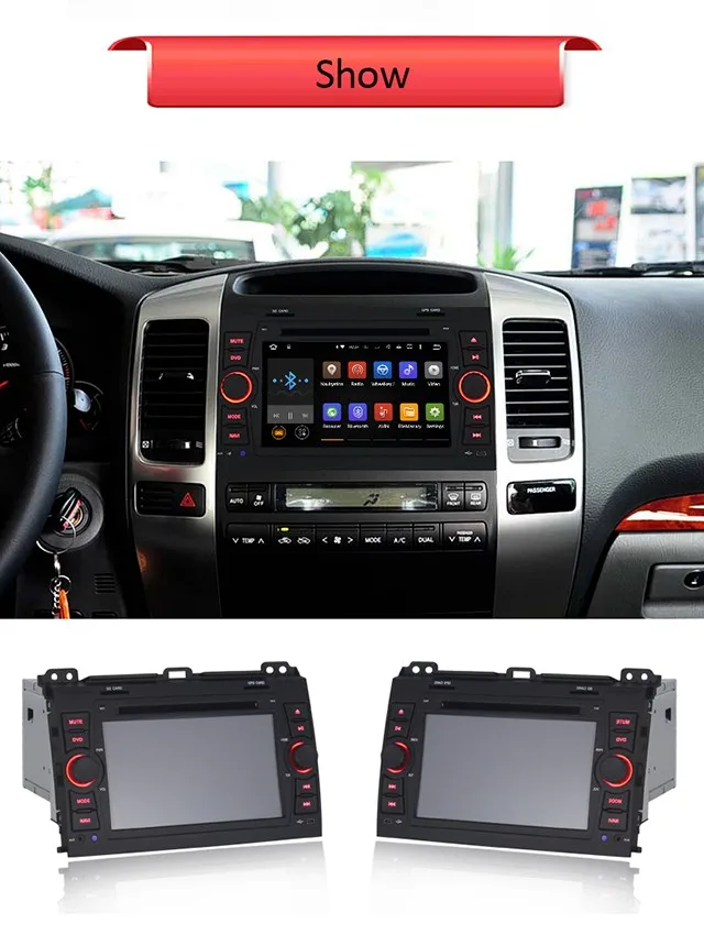 Best New 7" Quad Core 1024*600 Car DVD Player GPS Navigation Radio Audio For Toyota Prado GPS Capacitive Touch Screen Radio With Maps 3 Best New 7" Quad Core 1024*600 Car DVD Player GPS Navigation Radio Audio For Toyota Prado GPS Capacitive Touch Screen Radio With Maps 3