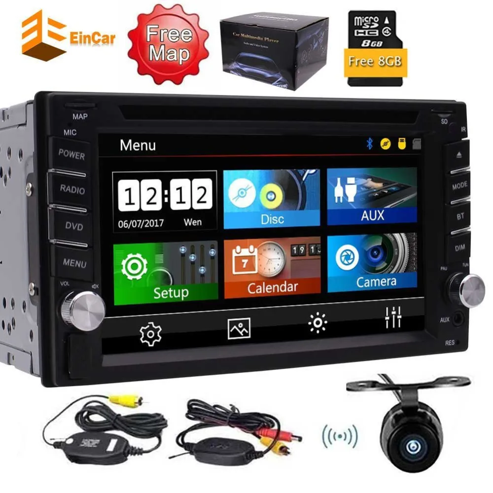 Buy Wireless backup camera+Double Din In Dash GPS