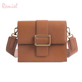 

Luxury Handbag 2019 Fashion New Simple Square bag Quality PU Leather Women's Designer Handbag Portable Shoulder Messenger Bags