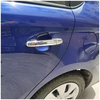 

8PCS For TOYOTA Yaris 2005-2013 Vios 2008-2016 prius2008 succeed probox Accessories abs Chrome Door Handle Cover Protection