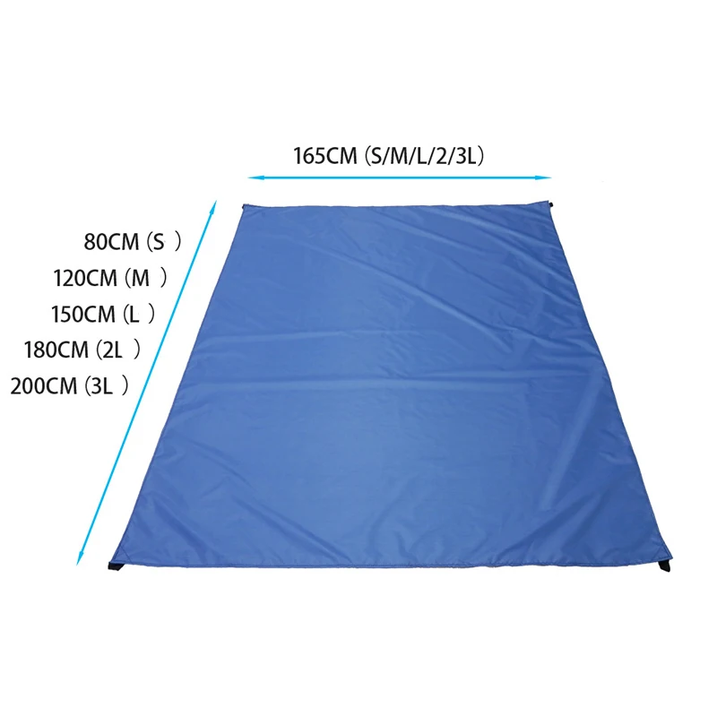 

Pocket Picnic Waterproof Beach Mat Sand Free Blanket Camping Outdoor Mats Picknick Tent Folding Cover Tourist Mattress