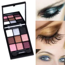 9 colors 1pcs waterproof eyeshadow natural Matte naked palette professional urban makeup eye cosmetics expert