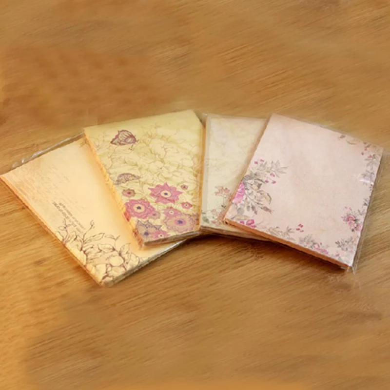 

10 Sheets/set European Pastoral Style Retro Love Letter Stationery Cute Letter Paper Writing Paper Envelopes