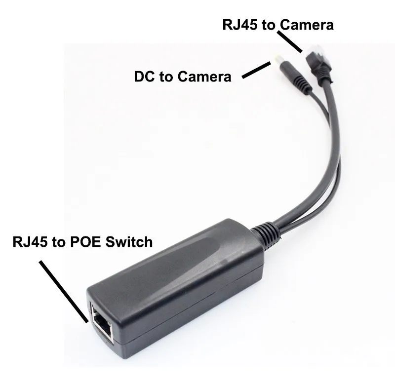 MISECU новые разделитель POE Мощность Over Ethernet 10/100 Мбит/с IEEE802.3at/af 12 V/2A 24 Вт разделитель POE IP Камера разделитель PoE