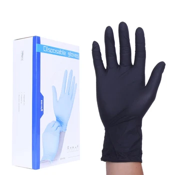 

100Pcs/ Lot Sterilized Latex Rubber Nitrile Disposable Tattoo Gloves New 7Colors Tattoo Accessories accessoire de tatoo (XS-XL)